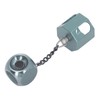 Billiard Chalk Holder Aluminum Alloy Portable Magnetic Pool Cue Chalk