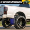 JTYZSM Mud Flaps for 2017-2024 Ford F-250/F-350 Super Duty Without