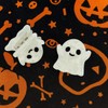 Cute Ghost Hair Clips Halloween Hair Accessories Acrylic White Design