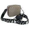 Karl Lagerfeld Paris Maybelle Crossbody, Almond/Taupe