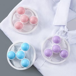 Purple Floating Hair Filtering Mesh Removal Washing Machine Wool Device Washing Machine Hair Filter Cleaning Mesh Bag Reusable Washer Hair Catcher