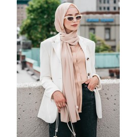 Love My Fashions® 3pack Ladies Chiffon Scarves Sheer Wrap For Women UK Soft Plain Neck Scarf for Wedding Girls 170x70 cm shawl Lightweight Silky Soft Headscarf