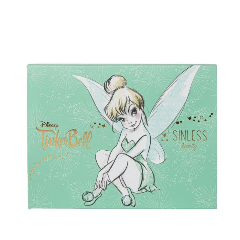 Paleta de Sombras Tinker Bell de Sinless Beauty, 12 Tonos,