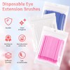 200PCS Disposable Applicator Brushes, Annhua Application Brushes for Makeup, Eyelash