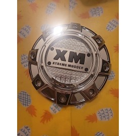 Xtreme Mudder Chrome Wheel Center Cap 1216 New With Screws