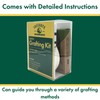 Treekote Grafting Kit - Includes Pruning Knife, 4oz Grafting Wax,