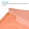 sourcing map Plastic Envelopes, Clear File Folders A4 Size Document