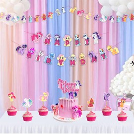 Seyal® My Litle Pony Theme Birthday Party Supplies