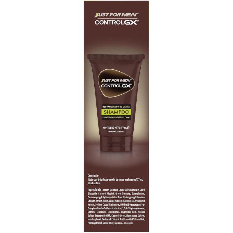 Shampoo Control Gx Shampoo Desvanecedor Progresivo De Canas 177 ml