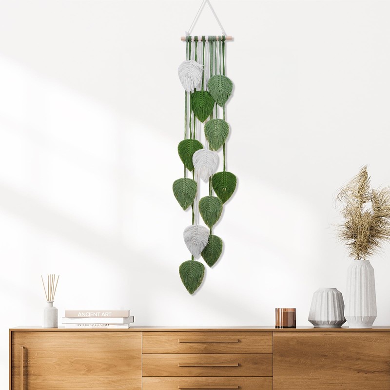 AIWMQYYF Macrame Wall Hanging, Boho Decorative Tapestry, Boho Decoration, Macrame