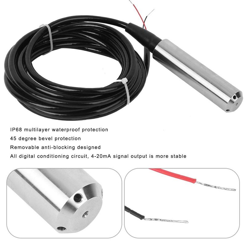 Hilitand TL-136 Throwing Type Water Level Sensor, IP68 Waterproof, Water