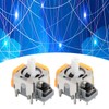 2PCS Hall Effect 3D Analog Sensor Joystick Module Replacement for