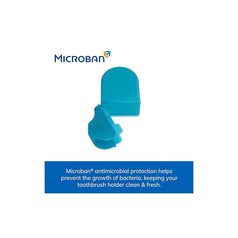 Sprayco Travel Toothbrush Head Cover Protector for Toothbrushes with Microban,