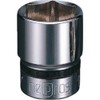 京都機械工具(KTC) ネプロス ソケット 6角 NB3-9/16 S:9/16インチ×全長:25×差込角:9.5mm