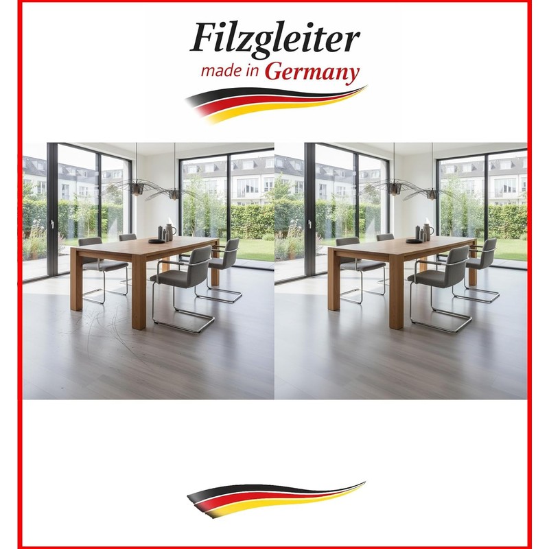 Design61 Felt Glides Set of 8 for Cantilever Chair Glides