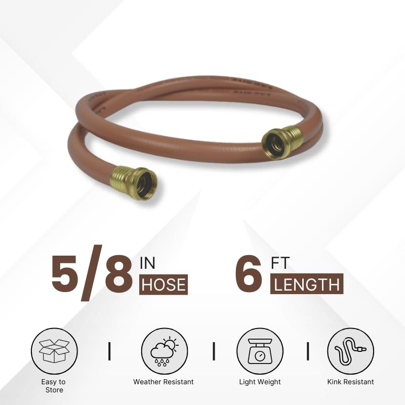 Ag-Rite Custom Length Garden Hose - Ideal Lead-In Hose with