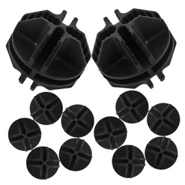 FONDOTIN 24Pcs Multi-functional Plastic Connectors for Pet Cage Playpen and Closet Versatile Cage Connectors Shoe Cabinet and Closet Accessories Plastic Buckles for Easy Assembly