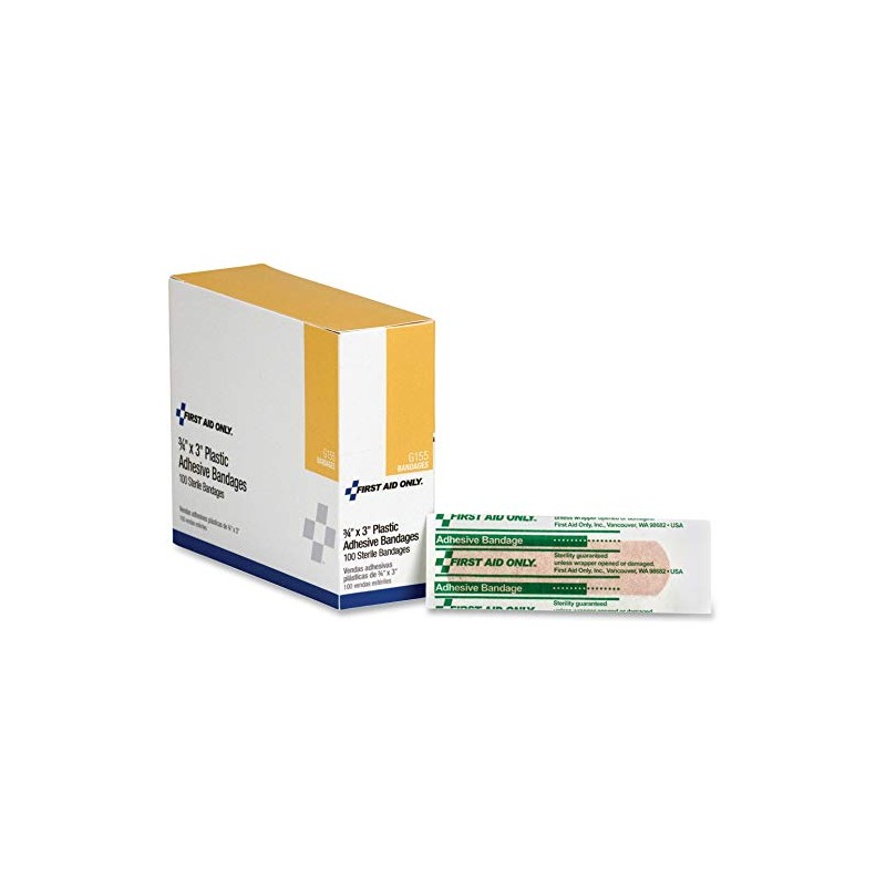 PhysiciansCare by First Aid Only G155 First Aid Plastic Bandages