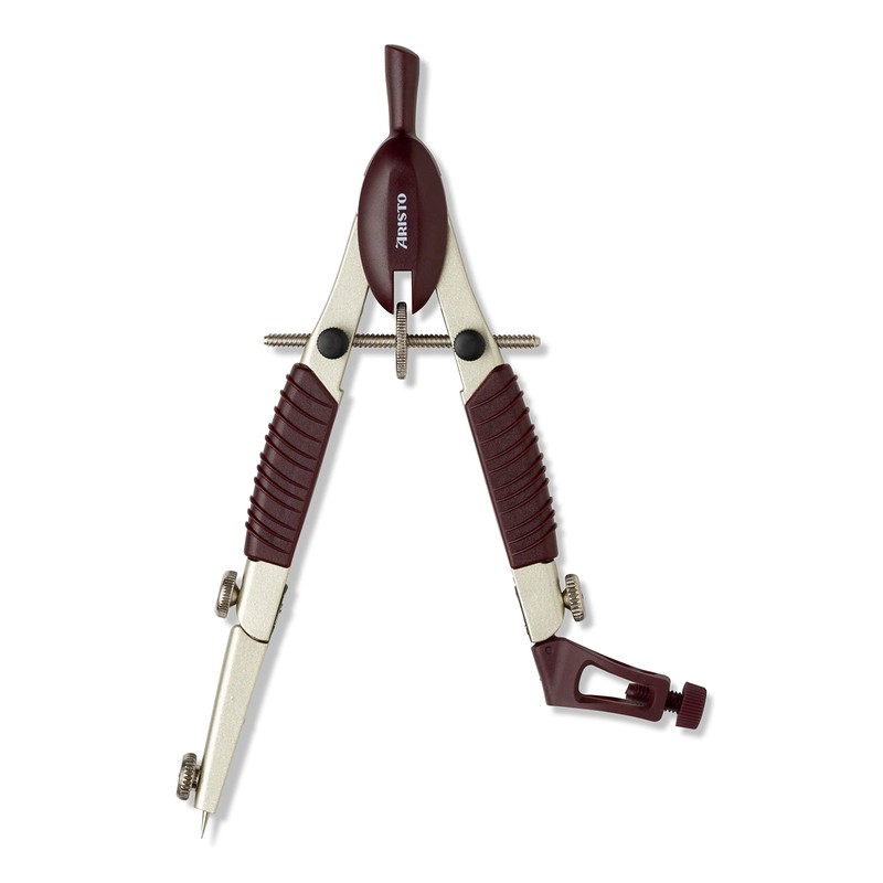 geotec Compass Topline Spindle GN Schnellv Two Joints, Colour Maroon