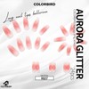 COLORBIRD Nail Tips, Long, 24 Pieces, Pink, Nail Tips, Short,