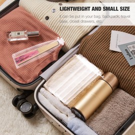 AOKWAWALIY 50 bolsas de organza con cordón, bolsas de mano para abanicos, bolsas plegables para el polvo, pequeñas bolsas de gasa para, bolsas transparentes para dulces joyas fiestas recuerdos de bo