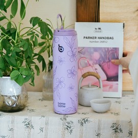 BOTTLE BOTTLE Water Bottle, 33.8 fl oz (1 L), Large Capacity, 33.8 fl oz (1000 ml), Includes Straw, Direct Drinking, Hot and Cold Insulated, Vacuum Insulated, For Kids, Adults, Includes Handle