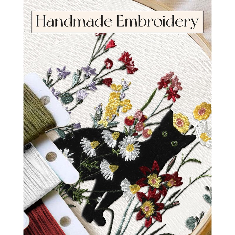 Miss Adola Aesthetic Embroidery Tote Bag for Women - with