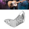 8 String Mandolin Tailpiece with Belt Buckle and Screws Metal