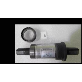 Feimin Bike Bottom Bracket Mountain Bike Square-Taper Bottom Bracket 68*126mm