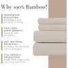 FabGoods Bamboo Fitted BedSheet (Warm Taupe)