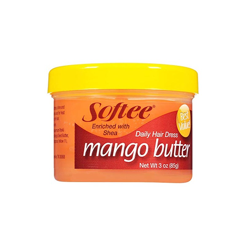 Softee Mango Shea Butter Daily Hair Dress 3 Oz