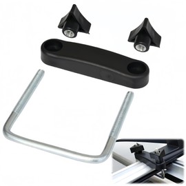 Roof Rack Tool Clips Luggage with Roof Rack Clamps,Universal R/oof R/ack Clamp Bracket Accessory,R/oof Box U-Bolt C/lamps,Ro/of Box Car Van Mounting Accessories Kit,Mounting C/lip for Car,8cm