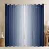 jejeloiu (2 Panels, 42 x 63 Inch Navy Blue and