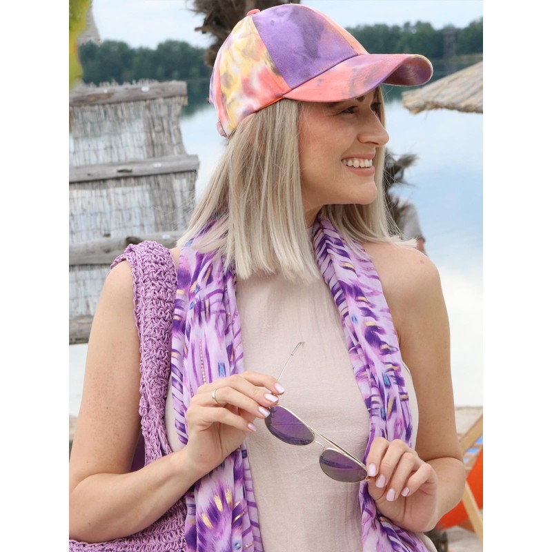 styleBREAKER 04023082 Women's Baseball Cap with Batik Pattern, Unique Pattern,