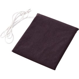 Yamazen YDW-S207D Electric Hot Water Bottle, Soft, Energy Saving, Large Size, Foot Mat, Electric Hot Water Bottle, Removable Cover, Brown