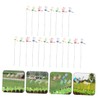 Kisangel Spring Bed Fake Dragonfly Stake Decor 20pcs Dragonfly Garden