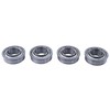 SUKATC 4PCS Front Wheel Bearings Compatible with Hustler FasTrak Mowers