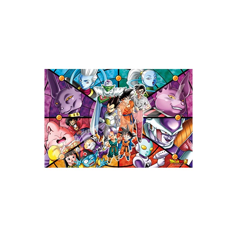 エンスカイ 1000ピース ジグソーパズル ドラゴンボール超 地球を守る超戦士たち! アートクリスタルジグソーパズル(50x75cm) 1000-AC006