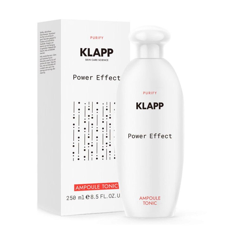 KLAPP Power Effect Ampoule Tonic 250ml - KLAPP Power Effect