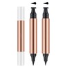 XMXueMei Double Side Liquid Winged Eyeliner Stamp,Smudge Proof Waterproof Eye