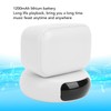 LED Night Light Bluetooth Speaker Alarm Clock Music Player 3