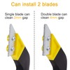 2 Pieces Joint Remover Tool with 5 Replacement Blades, Angled