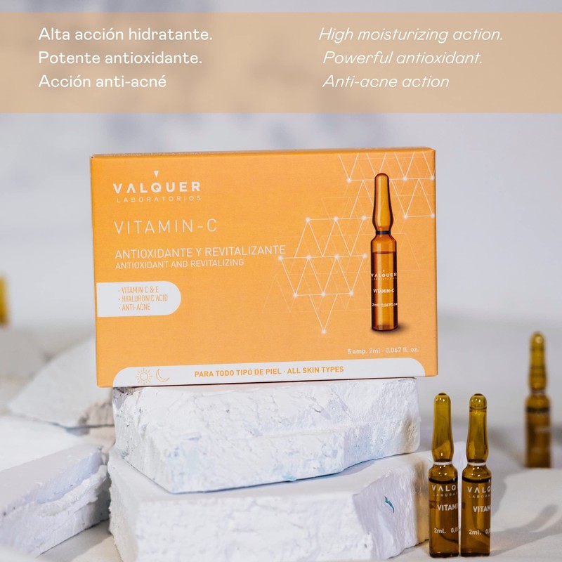 Valquer Laboratories Pack Facelift Flash Ampoules + Vitamin C +