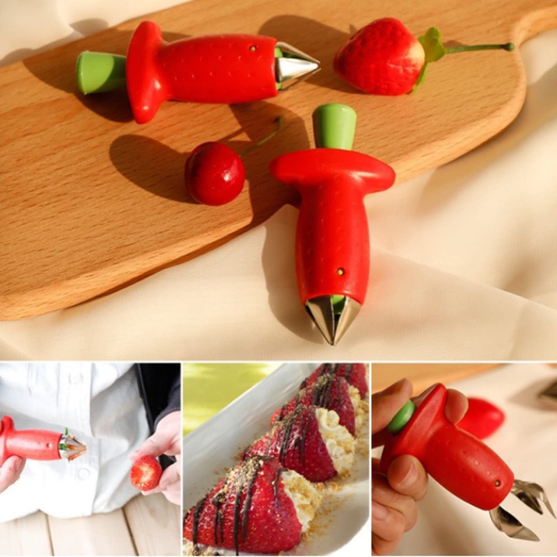 Pack of 3 Strawberry Strunk Remover, Tomato Stem Top Leaf