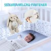 Meero London AKT12R Rabbit Plush Toy, Night Light, Sleep Timer,