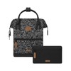 Cabaïa Backpack Adventurer Small Amiens Black, black
