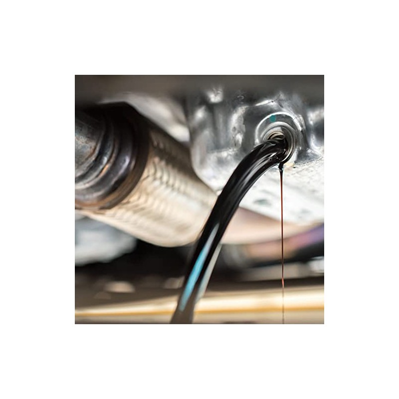 Simply Tools ODP06 Oil Drain Pan (6L), Glossy Black Thermoplastic