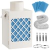 HG Power Metal Indoor Dryer Vent Kit, Dryer Vent Box,