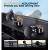MAGIC JOHN 360° Magnetic Phone Holder Strong Magnetic Grip, Anti-Slip