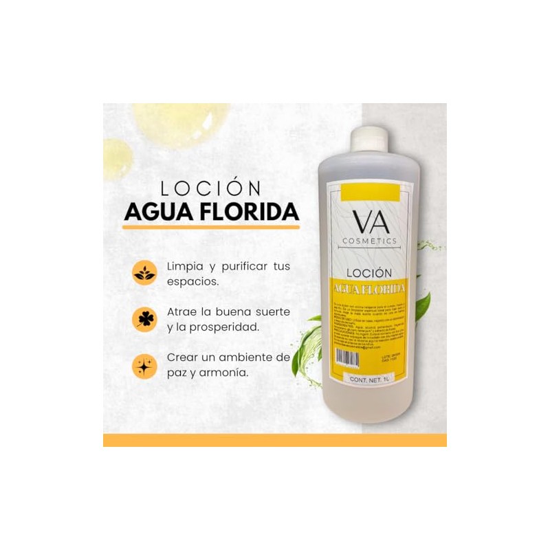 Loción Agua Florida Esoterica Rituales 2 Litros VA